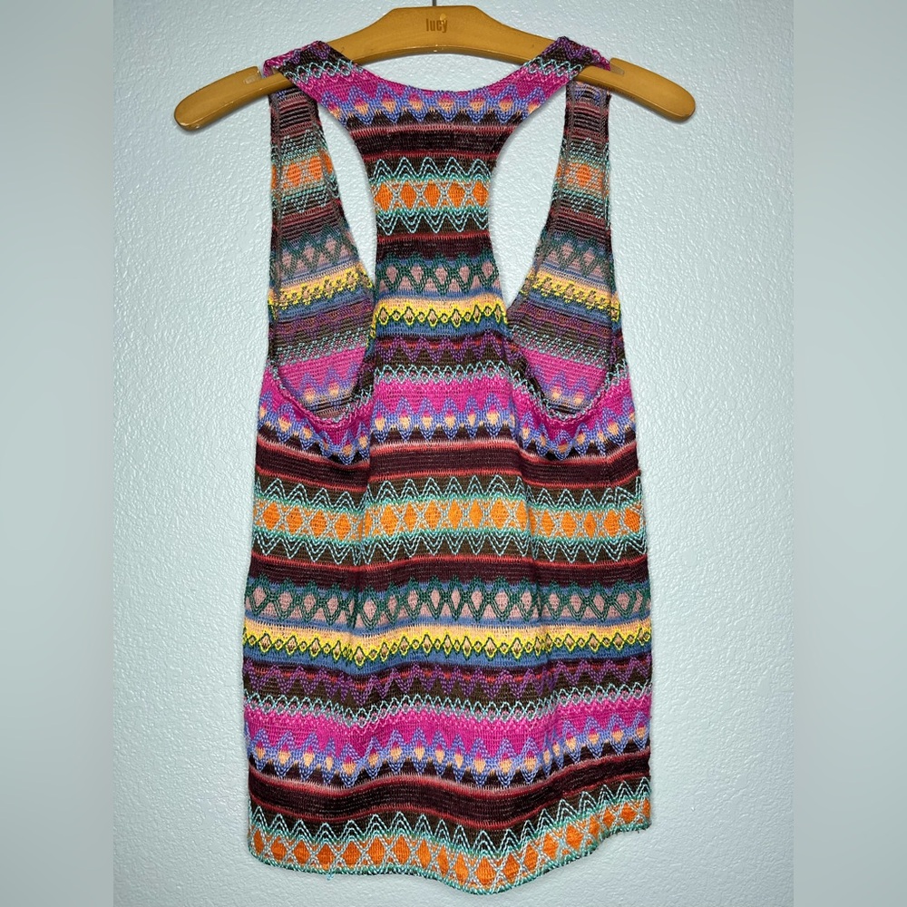 Top Secret Colorful Tank Top - Picture 2 of 3